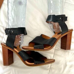 MADEWELL Black heeled sandal – size 9.5